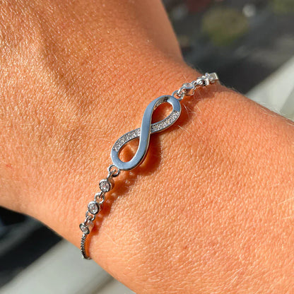 Infinity | Zilveren Armband