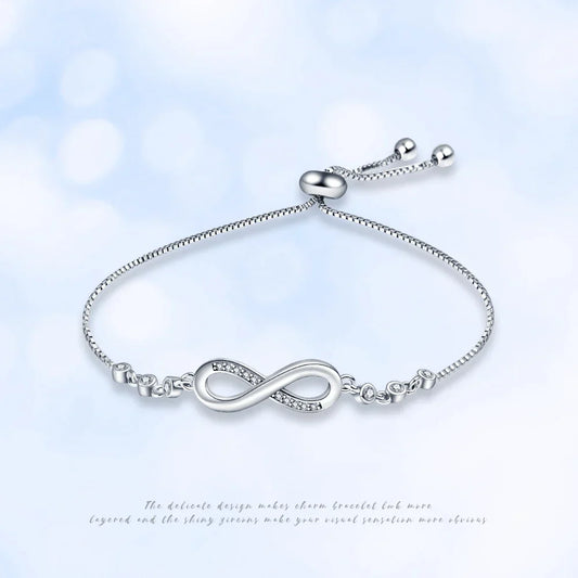 Infinity | Zilveren Armband