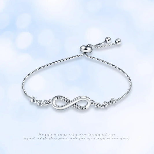 🎁 Infinity | Zilveren Armband  (Gratis)